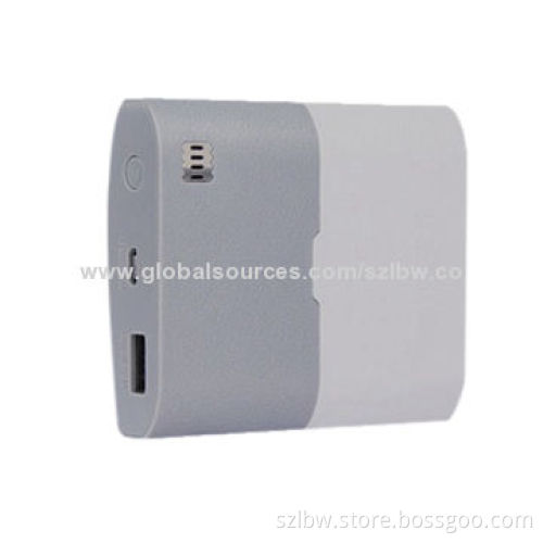Portable Power Bank/Charger for Smartphones with 10,400mAh, 18650, 5V/2A